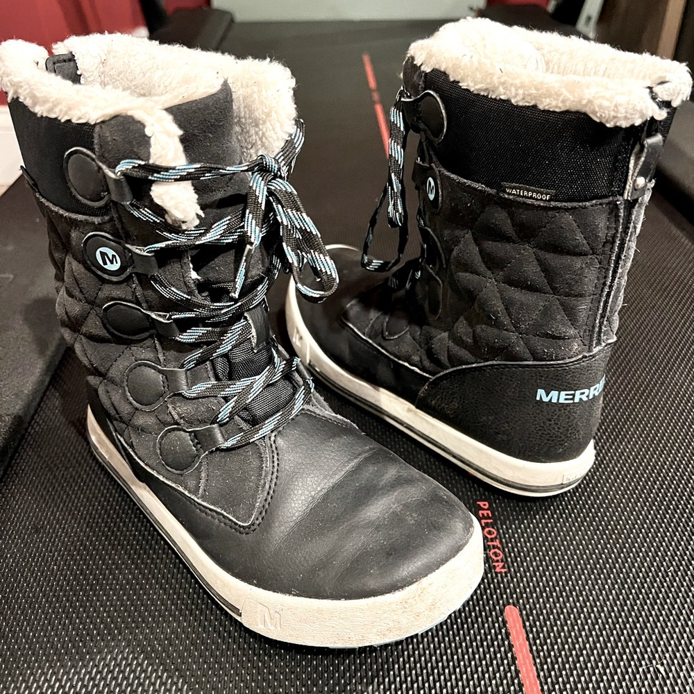 MERRELL Kids Heidi Wayerproof Winter Boots